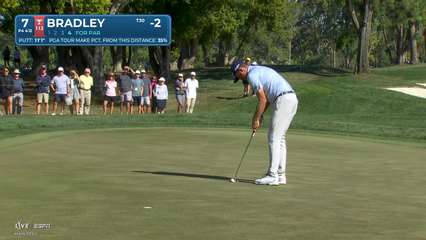 Keegan Bradley | Round 3 | 7th hole | Shot 5 | 2026 Valspar
