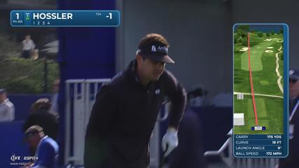 Beau Hossler | Round 4 | 1st hole | Shot 1 | 2025 Farmers