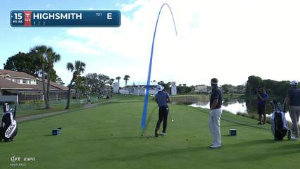 Joe Highsmith | Round 1 | 15th hole | Shot 1 | 2026 Cognizant Classic
