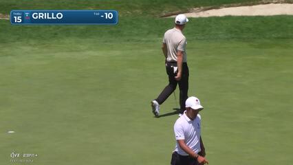 Emiliano Grillo | Round 3 | 15th hole | Shot 4 | 2025 Rocket Classic