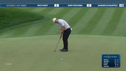 Rico Hoey | Round 4 | 1st hole | Shot 4 | 2025 THE PLAYERS