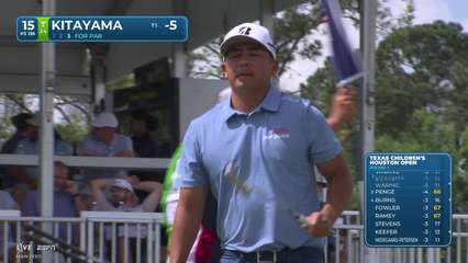 Kurt Kitayama | Round 1 | 15th hole | Shot 4 | 2026 Texas Children's