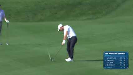 Emiliano Grillo | Round 2 | 18th hole | Shot 4 | 2026 The American Express