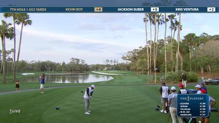 Kevin Roy | Round 1 | 7th hole | Shot 1 | 2025 THE PLAYERS