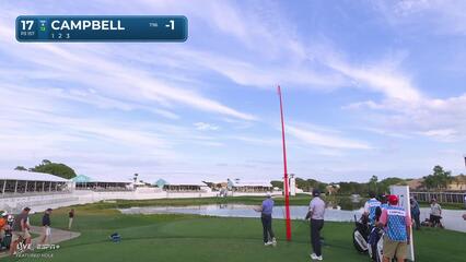 Brian Campbell | Round 1 | 17th hole | Shot 1 | 2025 Cognizant Classic