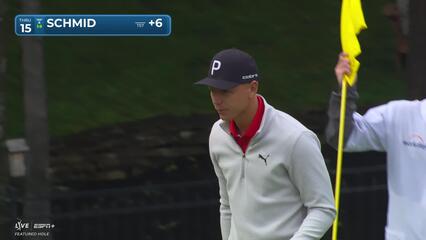 Matti Schmid | Round 2 | 15th hole | Shot 4 | 2025 the Memorial