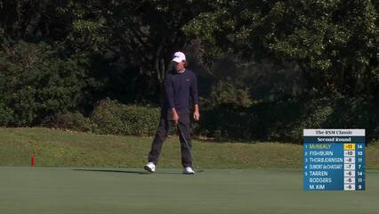 Maverick McNealy | Round 2 | 14th hole | Shot 4 | 2024 The RSM Classic