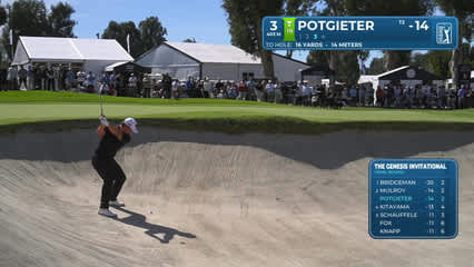 Aldrich Potgieter | Round 4 | 3rd hole | Shot 3 | 2026 The Genesis