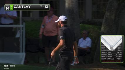 Patrick Cantlay | Round 3 | 14th hole | Shot 3 | 2026 RBC Heritage