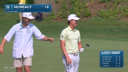 Maverick McNealy | Round 4 | 15th hole | Shot 3 | 2025 the Memorial