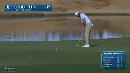Scottie Scheffler | Round 2 | 8th hole | Shot 3 | 2026 The American Express