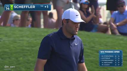 Scottie Scheffler | Round 1 | 5th hole | Shot 4 | 2026 WM Phoenix Open