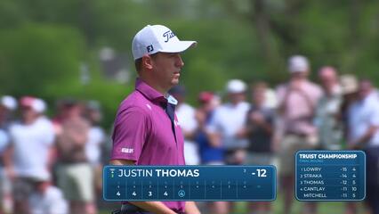Justin Thomas | Round 4 | 5th hole | Shot 4 | 2025 Truist Championship