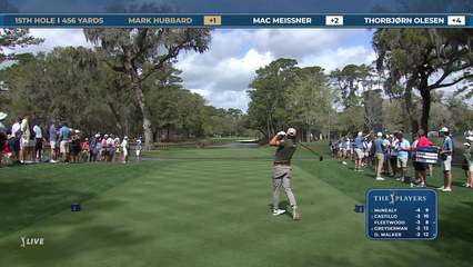 Mark Hubbard | Round 1 | 15th hole | Shot 1 | 2026 THE PLAYERS