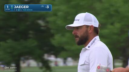 Stephan Jaeger | Round 2 | 1st hole | Shot 4 | 2025 Houston Open