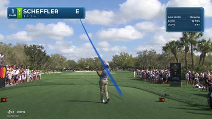 Scottie Scheffler | Round 1 | 1st hole | Shot 1 | 2026 Arnold Palmer