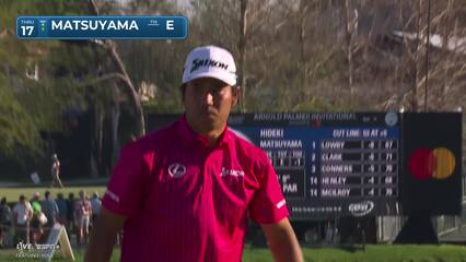 Hideki Matsuyama | Round 2 | 17th hole | Shot 3 | 2025 Arnold Palmer Invitational