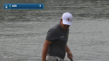 Byeong Hun An | Round 1 | 15th hole | Shot 3 | 2025 THE CJ CUP