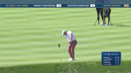 Justin Thomas | Round 1 | 1st hole | Shot 2 | 2026 THE PLAYERS