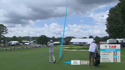 Russell Henley | Round 4 | 3rd hole | Shot 2 | 2025 TOUR Championship