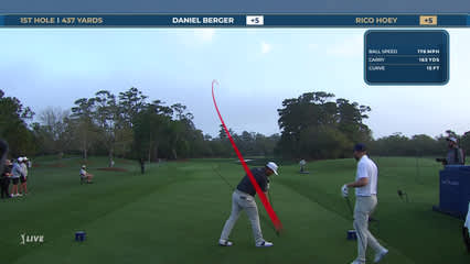 Rico Hoey | Round 4 | 1st hole | Shot 1 | 2026 THE PLAYERS