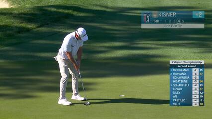 Kevin Kisner | Round 2 | 5th hole | Shot 4 | 2025 Valspar