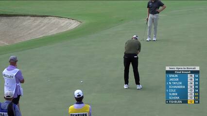 Patrick Fishburn | Round 4 | 15th hole | Shot 4 | 2025 Sony Open