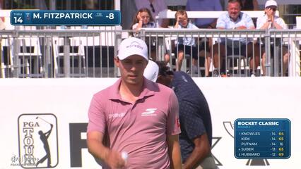 Matt Fitzpatrick | Round 2 | 14th hole | Shot 5 | 2025 Rocket Classic
