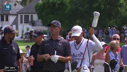 Gary Woodland | Round 3 | 18th hole | Shot 1 | 2026 Charles Schwab