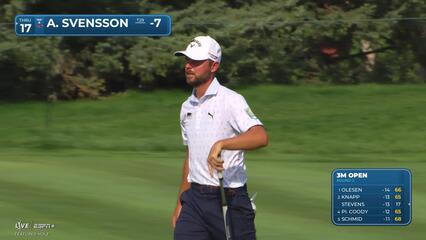 Adam Svensson | Round 2 | 8th hole | Shot 3 | 2025 3M Open