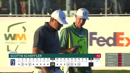 Scottie Scheffler | 2023 WM Phoenix Open | Round 3 | 17th hole | Shot 3