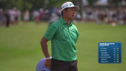 Hideki Matsuyama | Round 3 | 18th hole | Shot 4 | 2026 Charles Schwab