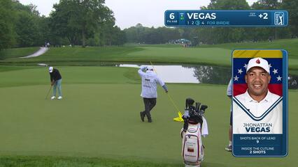 Jhonattan Vegas | Round 2 | 6th hole | Shot 4 | 2025 the Memorial