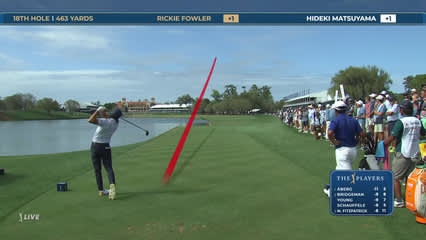 Rickie Fowler | Round 3 | 18th hole | Shot 1 | 2026 THE PLAYERS