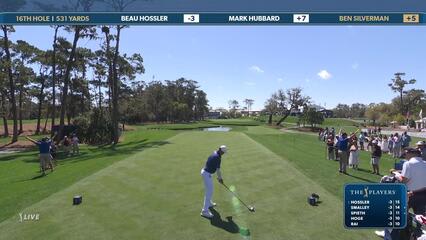 Ben Silverman | Round 1 | 16th hole | Shot 1 | 2025 THE PLAYERS