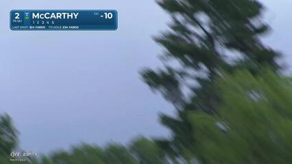 Denny McCarthy | Round 4 | 2nd hole | Shot 2 | 2025 John Deere