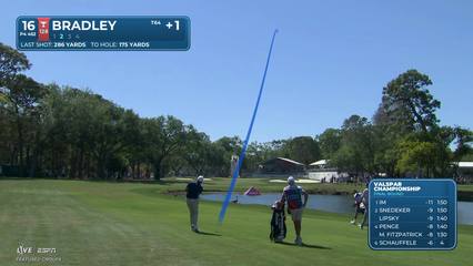 Keegan Bradley | Round 4 | 16th hole | Shot 2 | 2026 Valspar