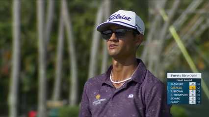 Ricky Castillo | Round 4 | 13th hole | Shot 2 | 2026 Puerto Rico