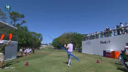Henrik Norlander | Round 4 | 18th hole | Shot 1 | 2026 Valspar