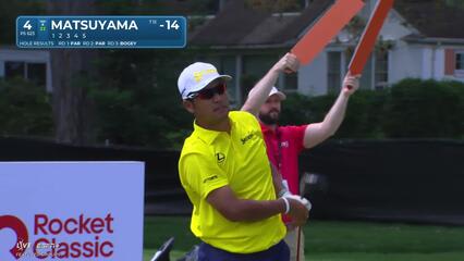 Hideki Matsuyama | Round 4 | 4th hole | Shot 1 | 2025 Rocket Classic
