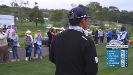 Ryo Hisatsune | Round 3 | 4th hole | Shot 1 | 2026 AT&T Pebble Beach