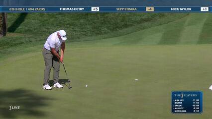 Sepp Straka | Round 2 | 6th hole | Shot 4 | 2025 THE PLAYERS