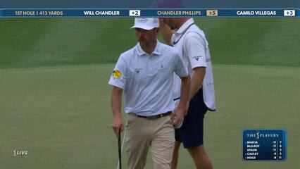 Chandler Phillips | Round 4 | 1st hole | Shot 4 | 2025 THE PLAYERS