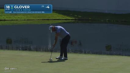 Lucas Glover | Round 2 | 18th hole | Shot 5 | 2025 John Deere
