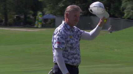 Ernie Els | Round 1 | 9th hole | Shot 4 | 2025 Tradition