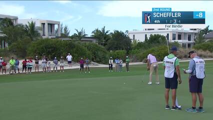 Scottie Scheffler | Round 3 | 4th hole | Shot 3 | 2024 Hero World Challenge