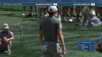 Maverick McNealy | Round 4 | 13th hole | Shot 3 | 2026 THE PLAYERS