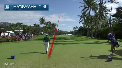 Hideki Matsuyama | Round 3 | 10th hole | Shot 1 | 2026 Sony Open