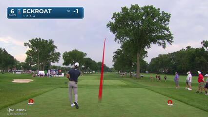 Austin Eckroat | Round 1 | 6th hole | Shot 1 | 2025 Rocket Classic