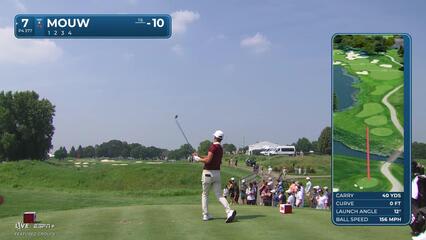 William Mouw | Round 2 | 7th hole | Shot 1 | 2025 3M Open